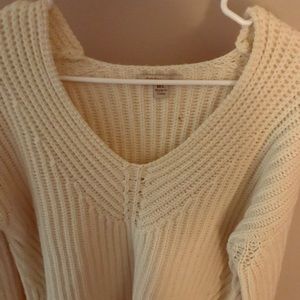 Cream sweater